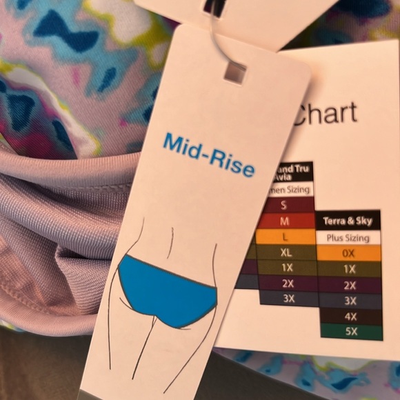 Time and Tru Women's Plus Size 3X (24W26W) Multi-Color Wave Print
Bikini Bottom - Picture 10 of 11